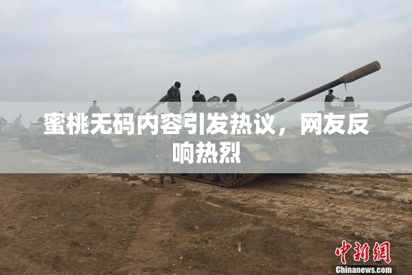 蜜桃无码内容引发热议，网友反响热烈