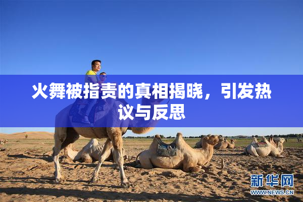 火舞被指责的真相揭晓，引发热议与反思