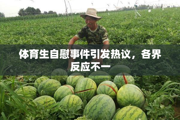 体育生自慰事件引发热议，各界反应不一