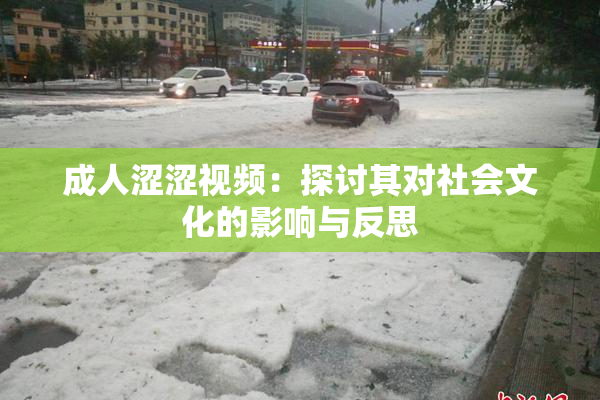 成人涩涩视频：探讨其对社会文化的影响与反思