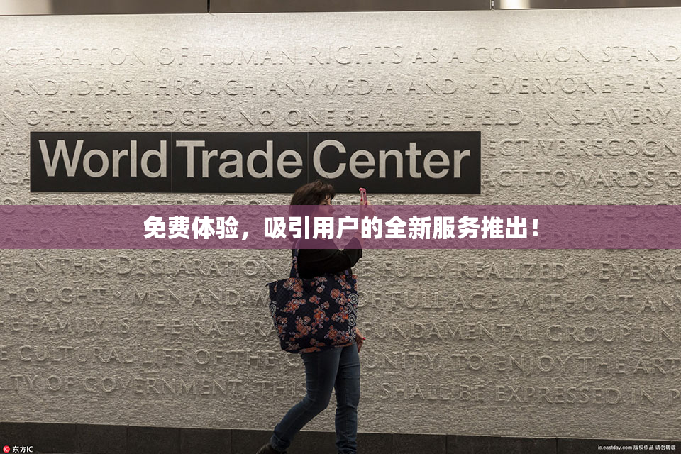 免费体验，吸引用户的全新服务推出！