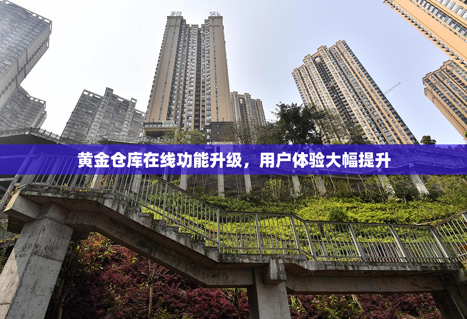 黄金仓库在线功能升级，用户体验大幅提升