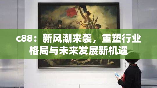 c88：新风潮来袭，重塑行业格局与未来发展新机遇