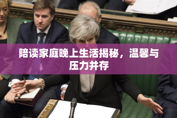 陪读家庭晚上生活揭秘，温馨与压力并存