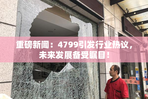 重磅新闻：4799引发行业热议，未来发展备受瞩目！