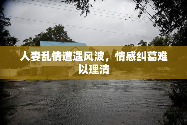 人妻乱情遭遇风波，情感纠葛难以理清
