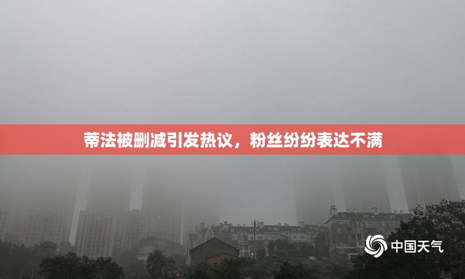 蒂法被删减引发热议，粉丝纷纷表达不满