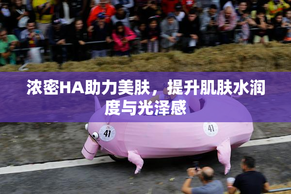 浓密HA助力美肤，提升肌肤水润度与光泽感