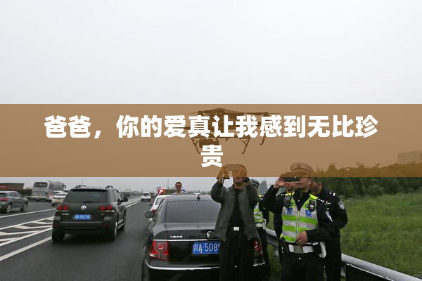 爸爸，你的爱真让我感到无比珍贵