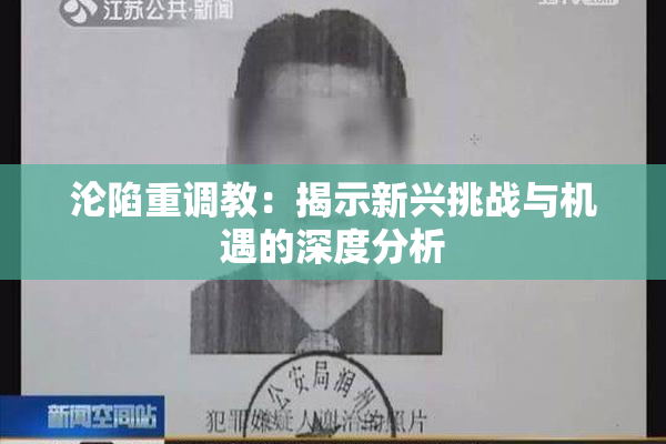 沦陷重调教：揭示新兴挑战与机遇的深度分析