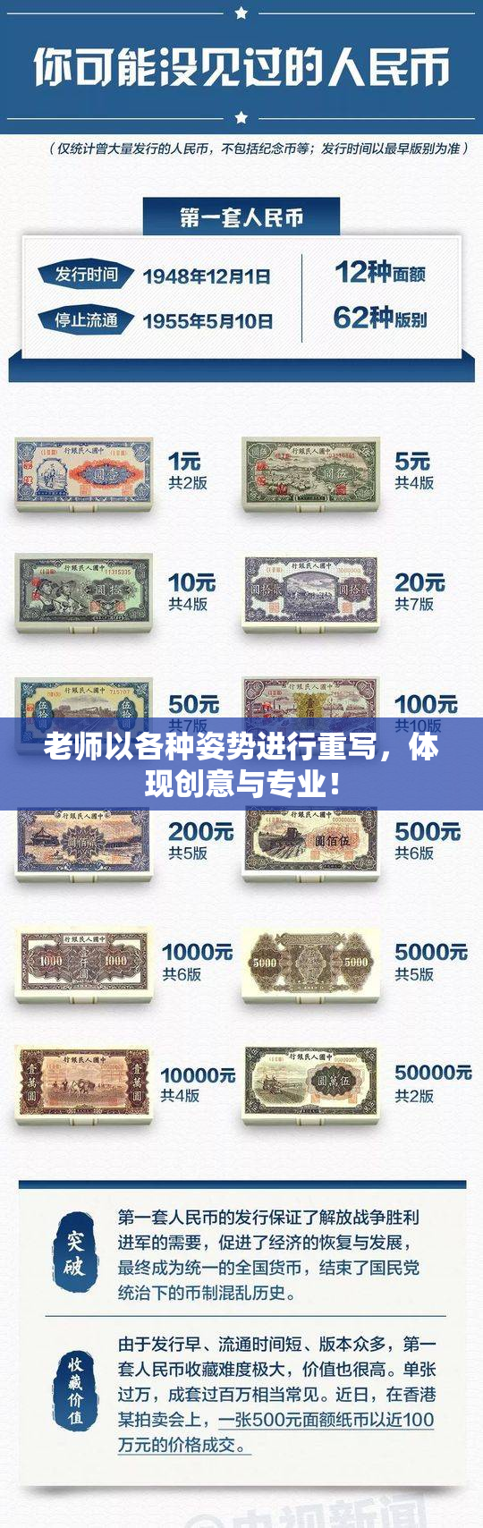 老师以各种姿势进行重写，体现创意与专业！