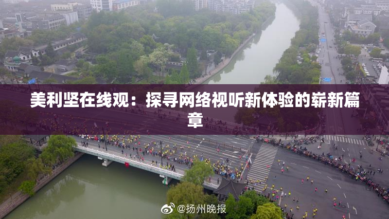 美利坚在线观：探寻网络视听新体验的崭新篇章