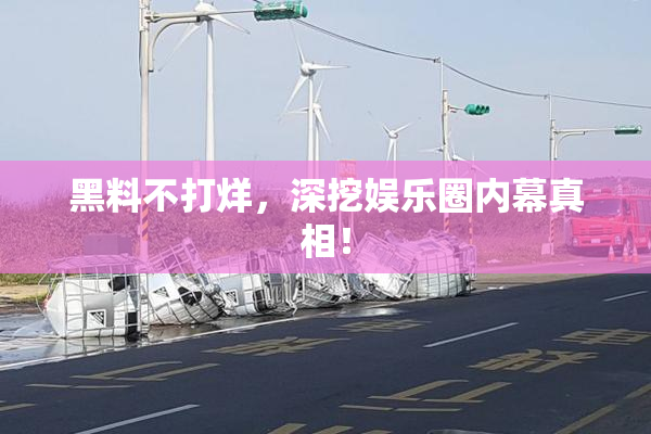 黑料不打烊，深挖娱乐圈内幕真相！