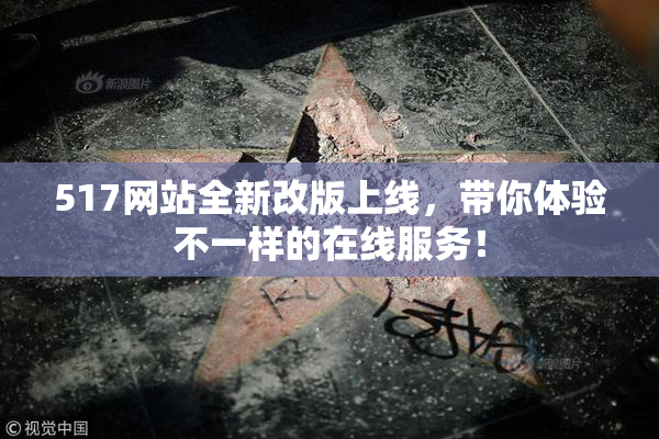 517网站全新改版上线，带你体验不一样的在线服务！