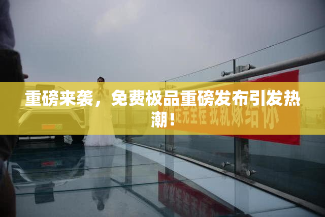 重磅来袭，免费极品重磅发布引发热潮！