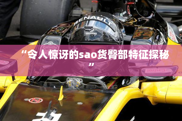 “令人惊讶的sao货臀部特征探秘”