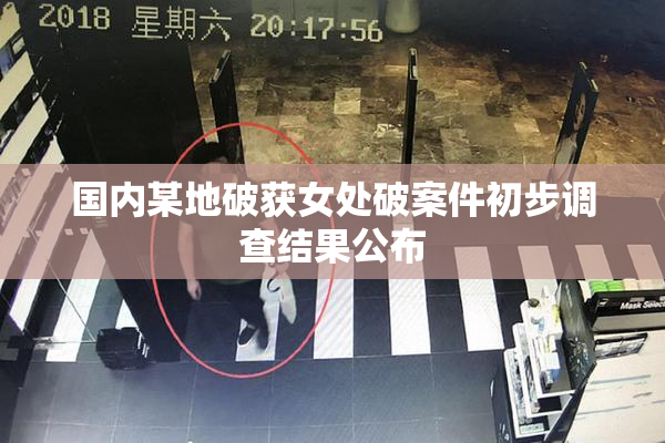 国内某地破获女处破案件初步调查结果公布