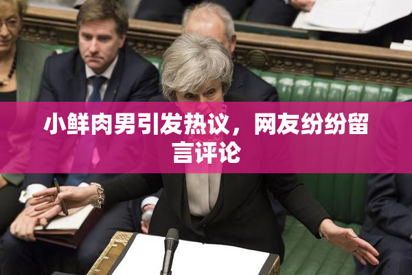小鲜肉男引发热议，网友纷纷留言评论