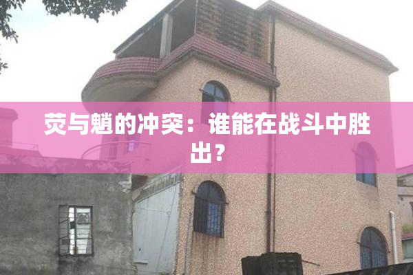 荧与魈的冲突：谁能在战斗中胜出？