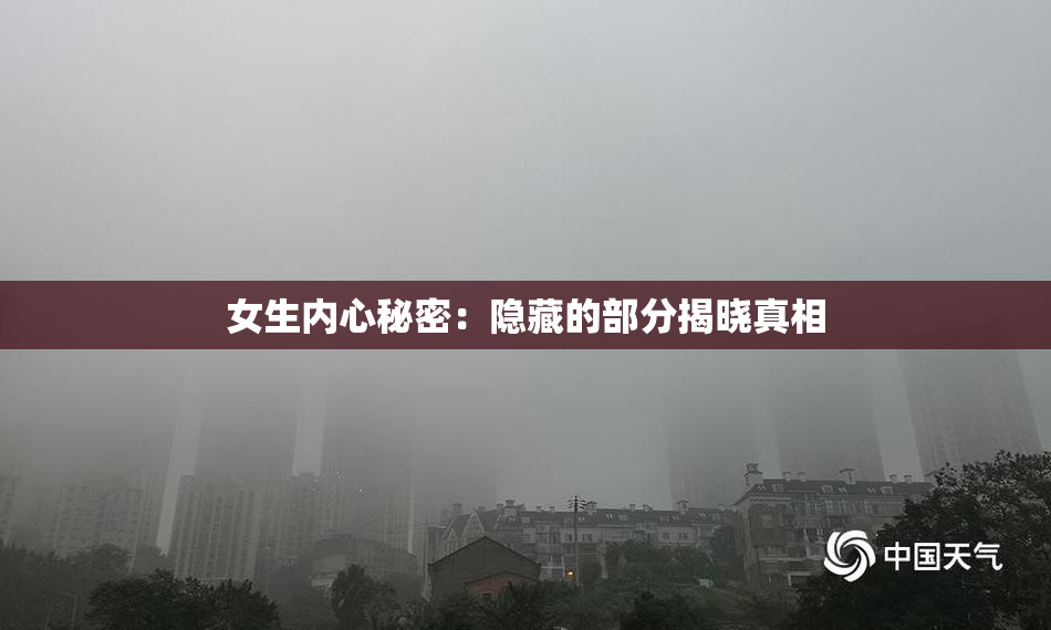 女生内心秘密：隐藏的部分揭晓真相