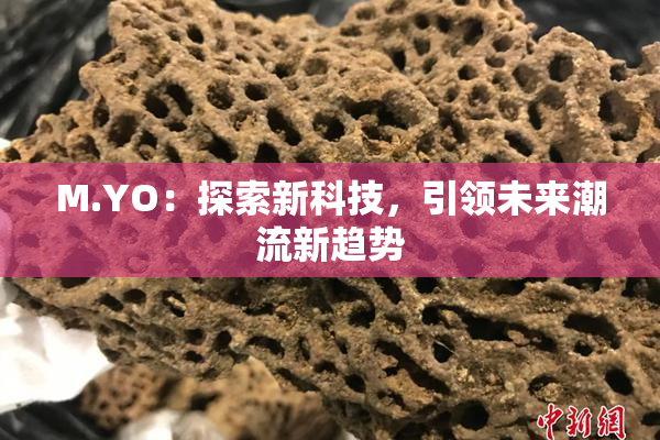 M.YO：探索新科技，引领未来潮流新趋势