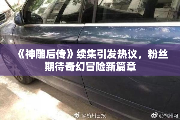 《神雕后传》续集引发热议，粉丝期待奇幻冒险新篇章