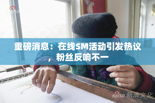 重磅消息：在线SM活动引发热议，粉丝反响不一