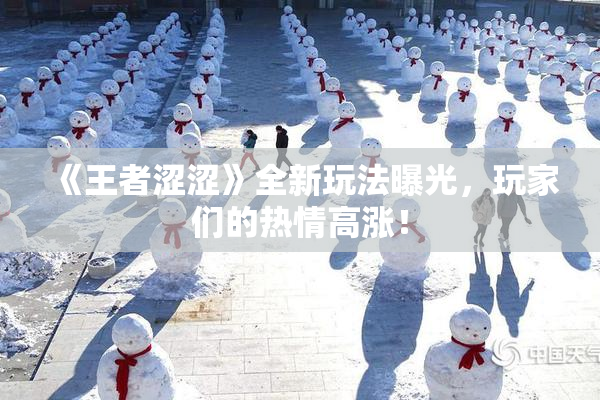 《王者涩涩》全新玩法曝光，玩家们的热情高涨！