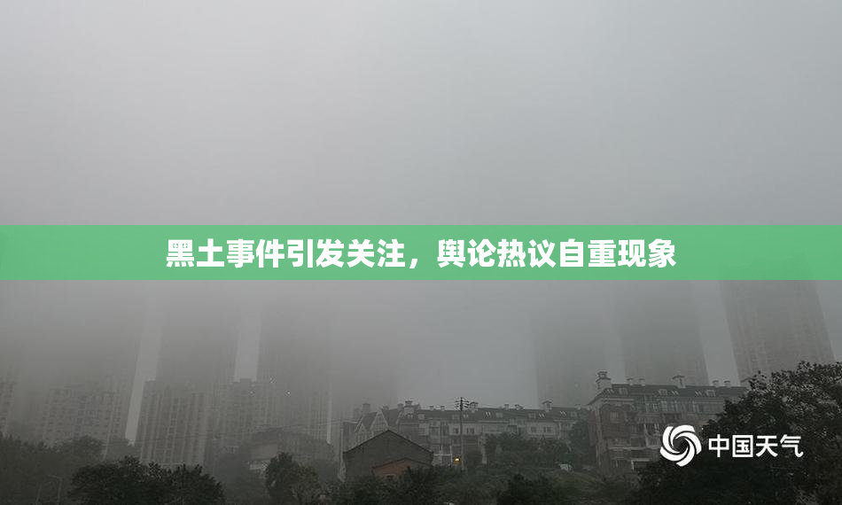 黑土事件引发关注，舆论热议自重现象