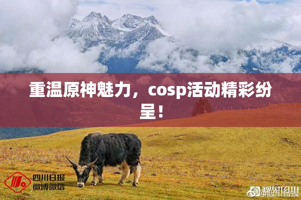 重温原神魅力，cosp活动精彩纷呈！