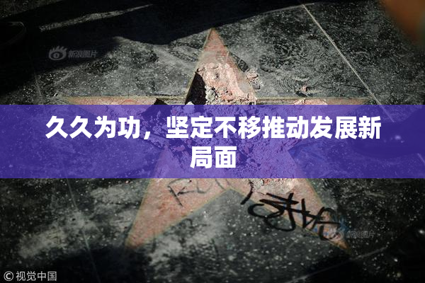 久久为功，坚定不移推动发展新局面