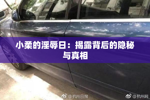 小柔的淫辱日：揭露背后的隐秘与真相