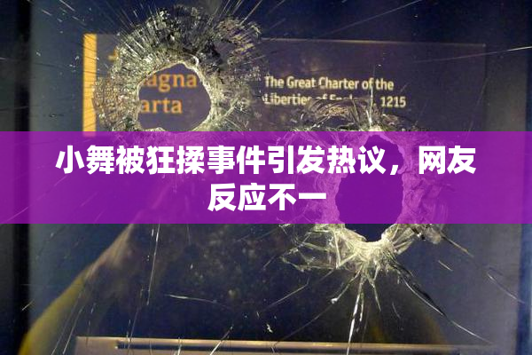 小舞被狂揉事件引发热议，网友反应不一