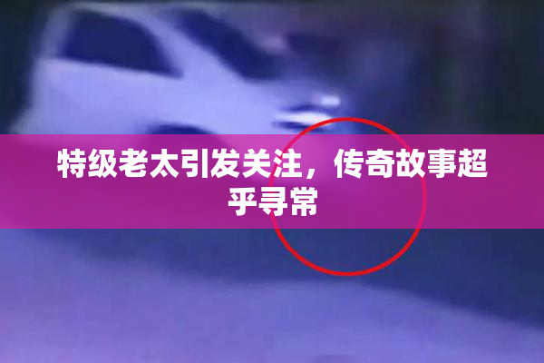 特级老太引发关注，传奇故事超乎寻常