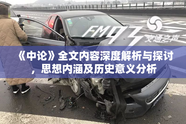 《中论》全文内容深度解析与探讨，思想内涵及历史意义分析