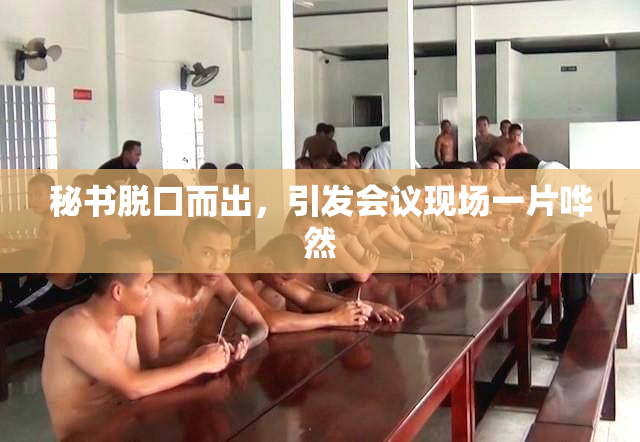 秘书脱口而出，引发会议现场一片哗然