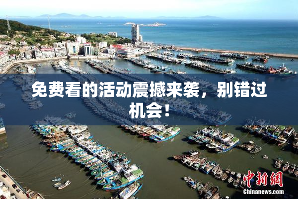 免费看的活动震撼来袭，别错过机会！