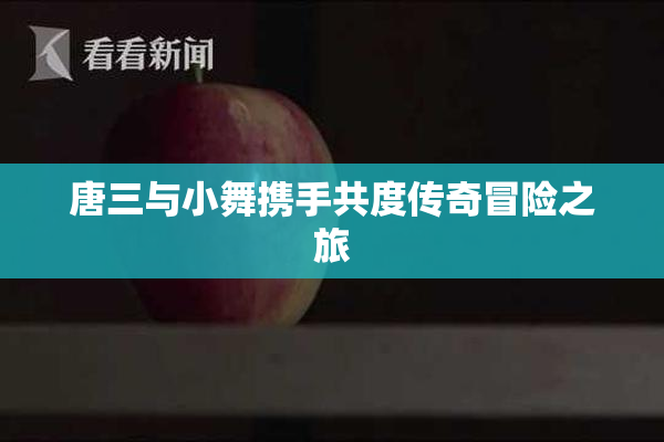 唐三与小舞携手共度传奇冒险之旅